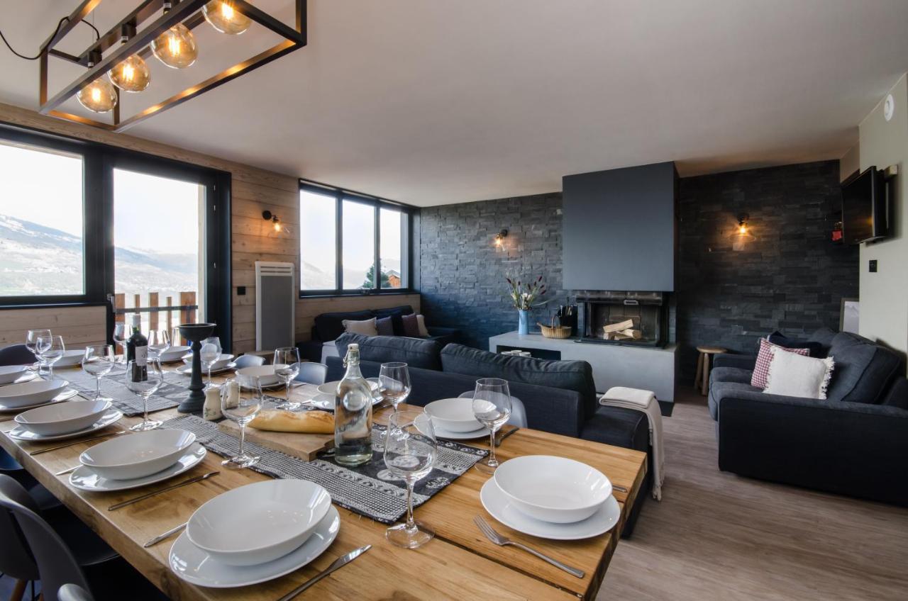 Chalets Residence Snoweden La Plagne Eksteriør billede